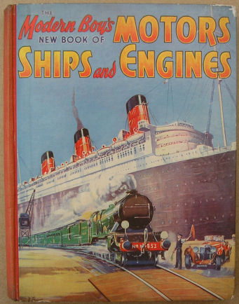 16 Modern Boys New Book of Motors Ships and Engines